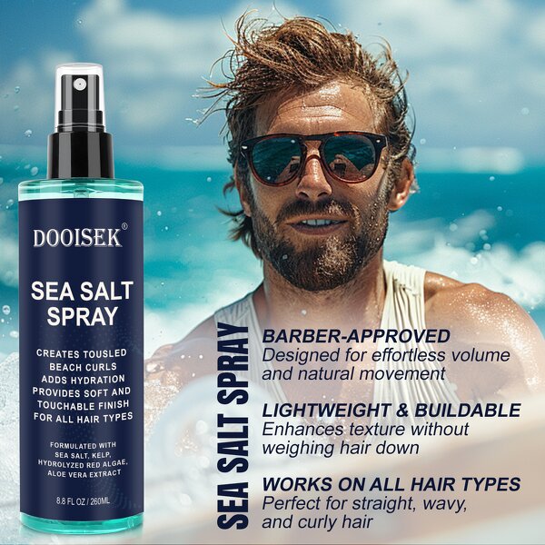 Sea Salt Hair Spray Manufacturer - Brand New with Red Algae Extract Texture