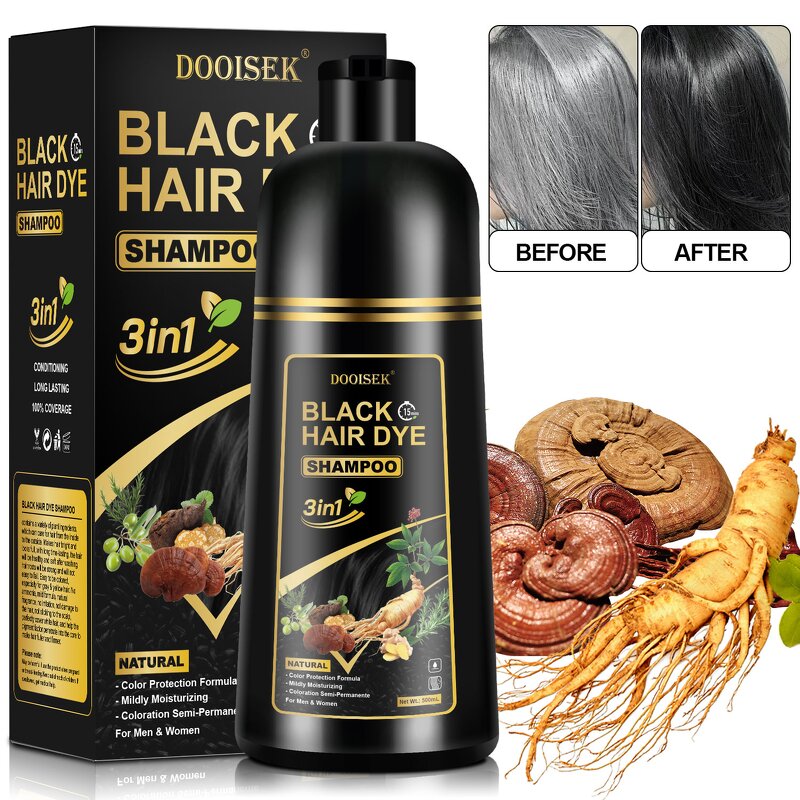 Hair Dye Shampoo Manufacturer - Spot Wholesale Organic with Ganoderma Extract