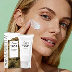 Korean Face Cream - Factory - Centella Ceramide Hyaluronic Acid Deep Calming Soothing Repairing Reducing Redness