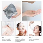 Korean Sheet Mask - Factory - Hyaluronic Aloe Cucumber Paraben-free Moisturizing Pore Shrinking Hydrating Mask