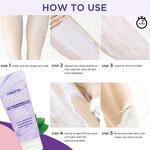 Hair Removal Set - Manufacturer - Salon-Grade Vitamin E Ceramide Face Body Leg Underarm Painless Smoothing Set