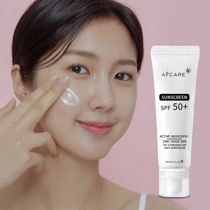 Korean Sunscreen - Manufacturer - SPF50 Squalane Chamomile Zinc Oxide UVA UVB Whitening Paraben-free Sun Block