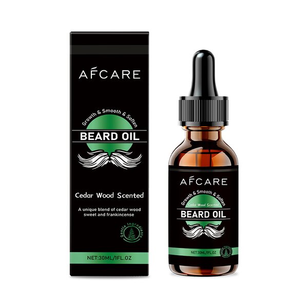 Beard Oil - Manufacturer - Private Label OEM Herbal Cedarwood 100% Organic Vegan Nourishing Moisturizing Smoothing