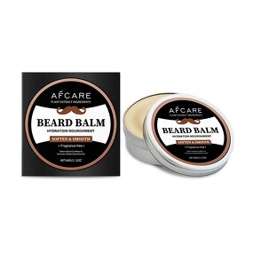 Herbal Beard Balm - Manufacturer - Organic Vegan Jojoba Mineral Therapeutic Itch Relief Fast Growth Care