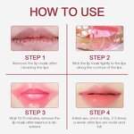 Rose Collagen Lip Mask - Factory - Wholesale Vegan Custom Korean Aloe Vera Gel OEM Private Label Pink Lip Patch