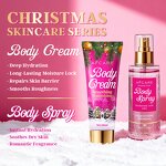 Magenta Skin Care Set - Manufacturer - Hyaluronic AHA Vitamin E Moisturizing Brightening Anti-Aging Christmas Kit