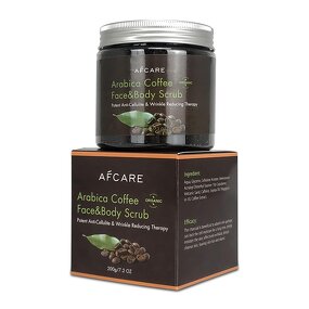 Coffee Body Scrub - Factory - Herbal Fruit Sugar Exfoliator Smoothing Brightening Jojoba Oil Dry Skin Wholesale