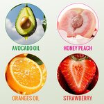 Lip Gloss Oil - Factory - Natural Strawberry Orange Vegan Sulfate-free Moisturizing Brightening Private Label