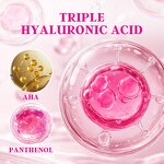 Magenta Skin Care Set - Manufacturer - Hyaluronic AHA Vitamin E Moisturizing Brightening Anti-Aging Christmas Kit