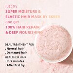 Herbal Hair Mask - Manufacturer - OEM Jojoba Ginger Keratin Collagen Sulfate-Free Moisturizing Hair-Repairing