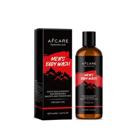Mens Body Wash - Manufacturer - Hyaluronic Glycerin Deep Hydration Shower Gel Dry Skin Refreshing Fragrance