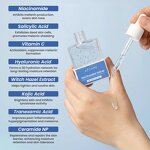 Niacinamide Face Serum - Manufacturer - Salicylic Witch Hazel Cruelty-free Moisturizing Acne Clearing Oil-Control