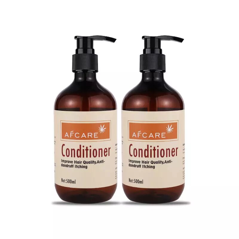 African Hair Shampoo Set - Factory - Organic Coconut Oil Cruelty-Free Cream Herbal Hair-Repairing Smoothing