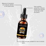 Vegan Beard Oil - Factory - Vitamin E Castor Orange 100% Natural Strengthening Thickening Organic Skincare