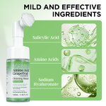 Amino Acid Cleansing Mousse - Factory - Salicylic Hyaluronic Acid Exfoliator Smoothing Calm Acne Redness Cleanser