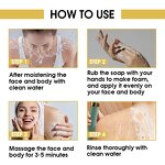 Body Wash Soap Set - Manufacturer - Organic Argan Glutathione Paraben-free Whitening Moisturizing Cleansing Soap