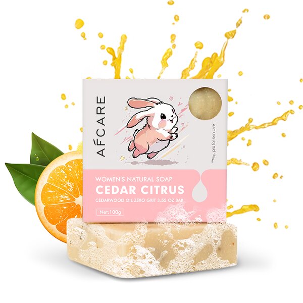 Bar Soap - Factory - Private Label Vitamin C Cedar Organic Herbal Sulfate-Free Vegan Oily Skin Brighten Moisturize