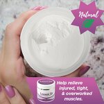 Massage Cream - Manufacturer - Organic Herbal Vegan Aloe Purslane Hyaluronic Niacinamide Muscle Soreness Relief