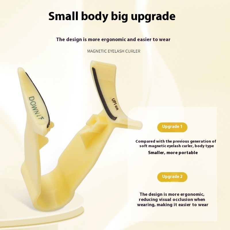 Eyelash Curler Supplier - OEM Quantum Magnetic Full Strip V-Shaped Wearable Tool