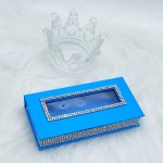 磁铁盒工厂-OEM私标钻石矩形磁性睫毛盒