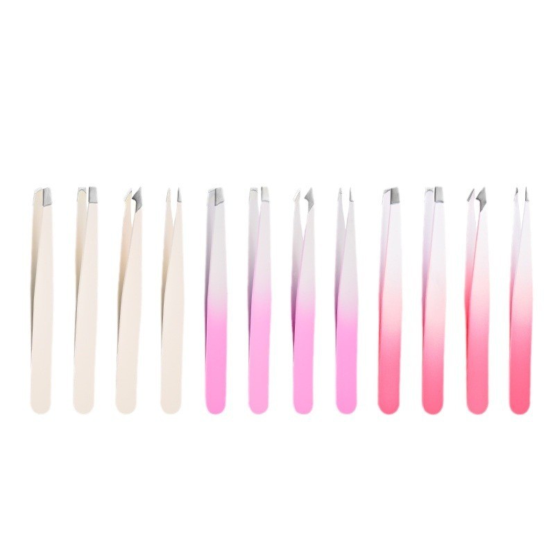 Stainless Steel Clip Manufacturer - OEM Four-Piece Set Eyebrow Eyelash Spray Paint