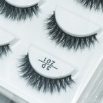 狐系睫毛工厂-OEM 10毫米合成柔软自然3D整条5对定制