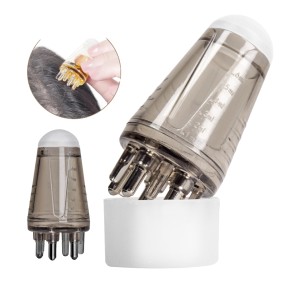 Scalp Massager Supplier - OEM Portable Mini Hair Growth Serum Oil Dispenser Comb