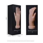 美甲练习套装生产商-OEM DIY可弯曲插入假手模型展示