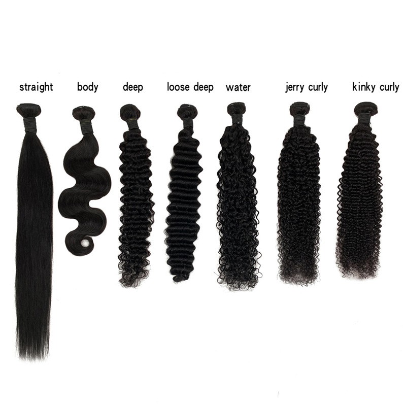 Hair Extensions Factory - Wholesale Remy Hair Curly Wave Soft Body Bulk 10-30 Inches
