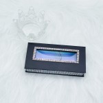磁铁盒工厂-OEM私标钻石矩形磁性睫毛盒
