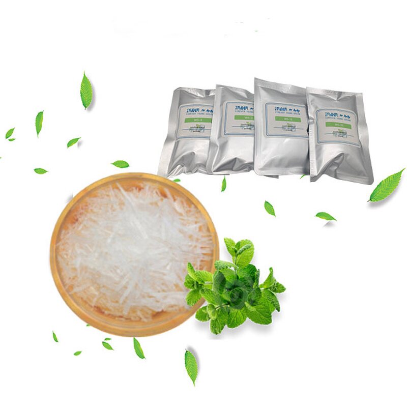 Menthol Crystal Manufacturer - ISO Factory Bulk Raw Material Flavor Grade