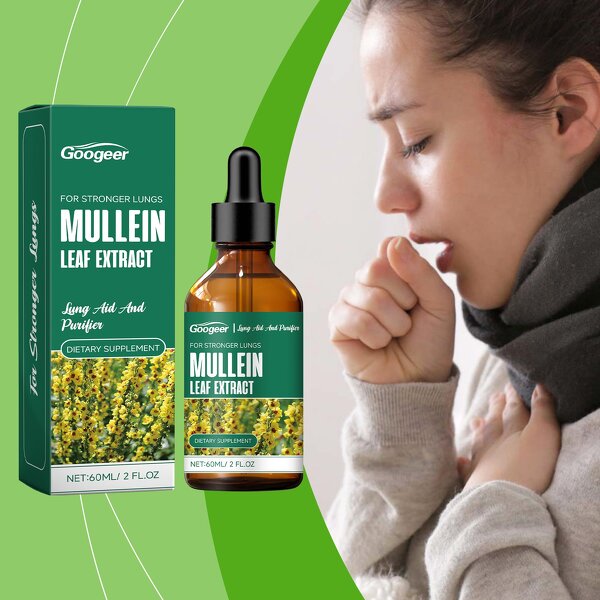 Mullein Leaf Extract Drops Manufacturer - OEM Private Label 100% Natural Lung Cleanse