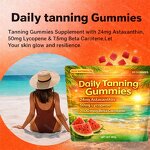 Tanning Gummies Manufacturer - OEM Private Label Vegan Vitamin C Glow