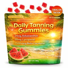 Tanning Gummies Manufacturer - OEM Private Label Vegan Vitamin C Glow