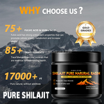 Shilajit Resin Manufacturer - Himalayan Pure Raw 30g 50g for Immune & Energy