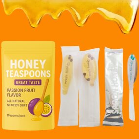 Honey Spoon Manufacturer - 7g 10g 12g 15g Seal Aluminum Foil Disposable