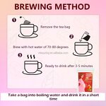 Female Fertility Tea Manufacturer - OEM Herbal for Women Uterus Cleanse