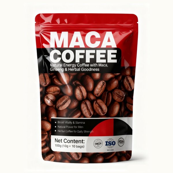 Maca Ginseng Coffee Manufacturer - Instant Black Arabica for Vitality & Energy