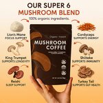 Mushroom Coffee Powder Manufacturer - Organic with Lions Mane Chaga Cordyceps
