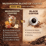 Mushroom Coffee Manufacturer - OEM Customized Neutral Tasting for Brain Health