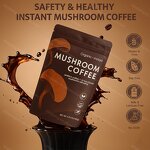 Mushroom Coffee Manufacturer - Vegan Low Acid Rich Chocolate Flavor for Energy