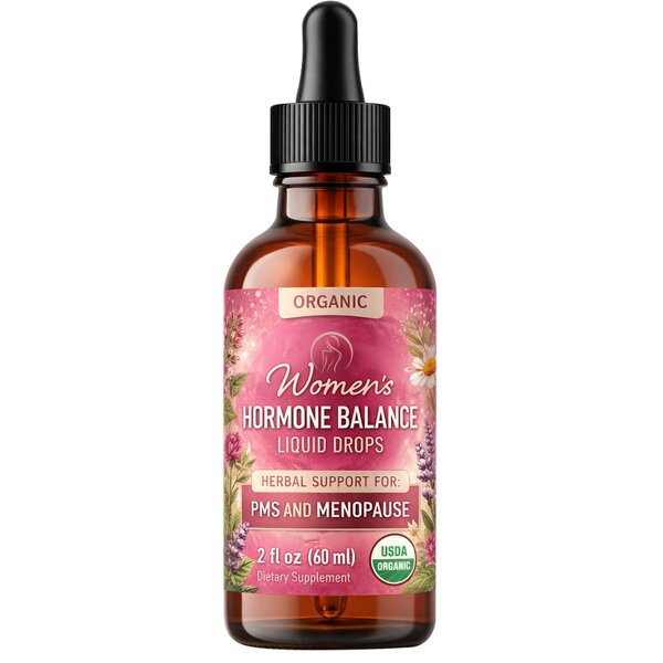 Hormone Balance Liquid Drops Manufacturer - OEM 60ml for Mood & Period Support