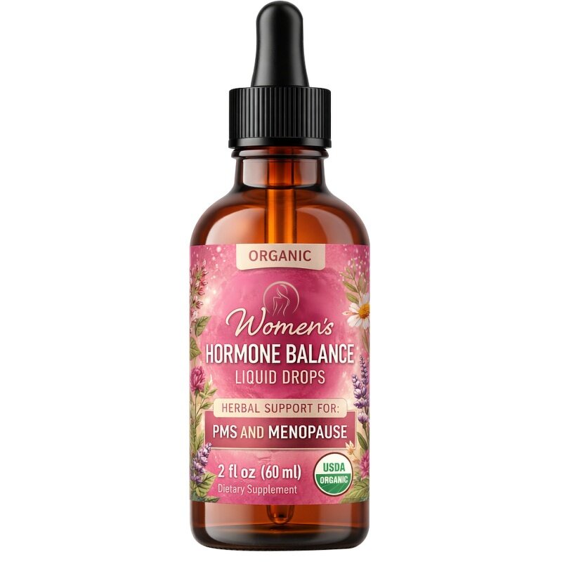 Hormone Balance Liquid Drops Manufacturer - OEM 60ml for Mood & Period Support