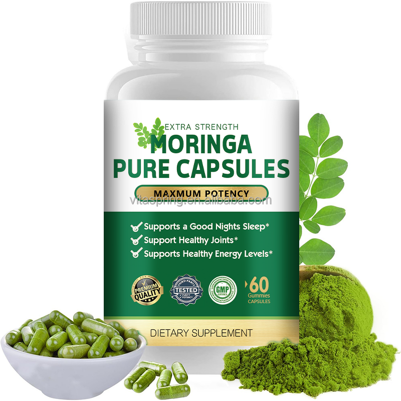 Moringa Leaf Capsules Manufacturer - Factory Wholesale Organic Rich Vitamins