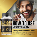 Shilajit Gummies Manufacturer - Premium 100% Natural Gold 60 for Immune Support