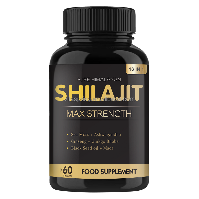 Shilajit Ashwagandha Gummies Manufacturer - Customized Own Brand with Sea Moss