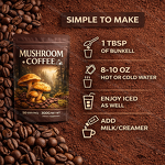 Mushroom Coffee Manufacturer - OEM Customized Neutral Tasting for Brain Health