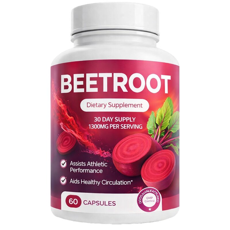 Beet Root Capsules Manufacturer - OEM/ODM Private Labels Herbal Extract