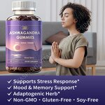 Ashwagandha Gummies Manufacturer - OEM/ODM Factory Supply Private Label 60 Count