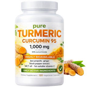 Turmeric Capsules Manufacturer - 1000mg with Bee Propolis Ginger & Black Pepper
